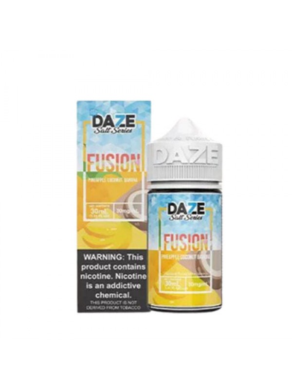 Pineapple Coconut Banana Iced by 7 Daze Fusion Salt 30ml