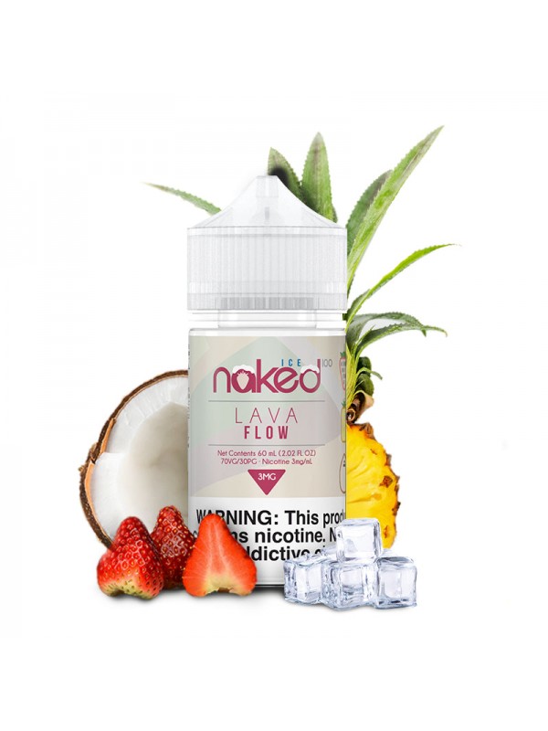 Lava Flow ICE by Naked 100 Menthol 60ml