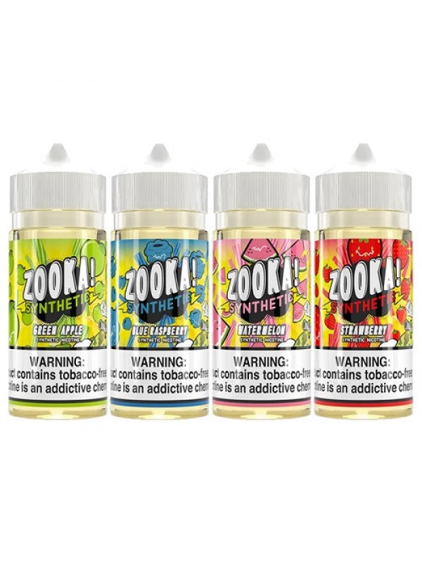 Zooka! Synthetic by Sour Series Kilo 100ml Pick 3 Bundle (300ml)