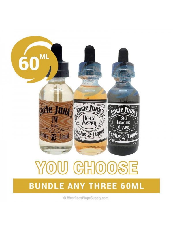 Uncle Junks 60ml Pick 3 Bundle (180ml)