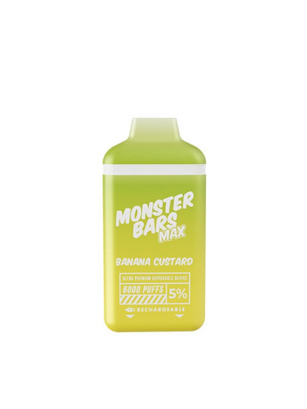 Monster Bars Max Disposable Vape 6000 Puffs