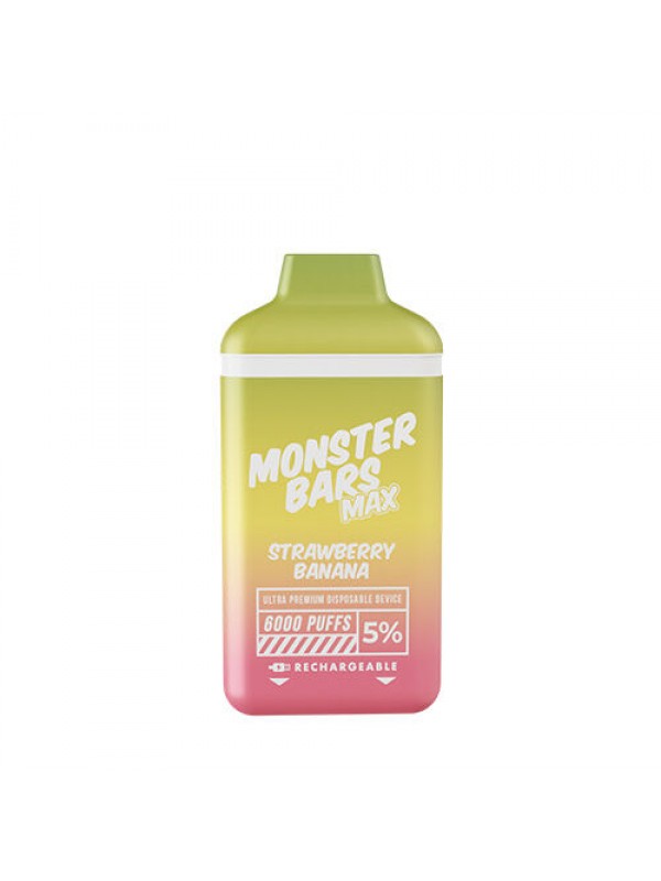 Monster Bars Max Disposable Vape 6000 Puffs