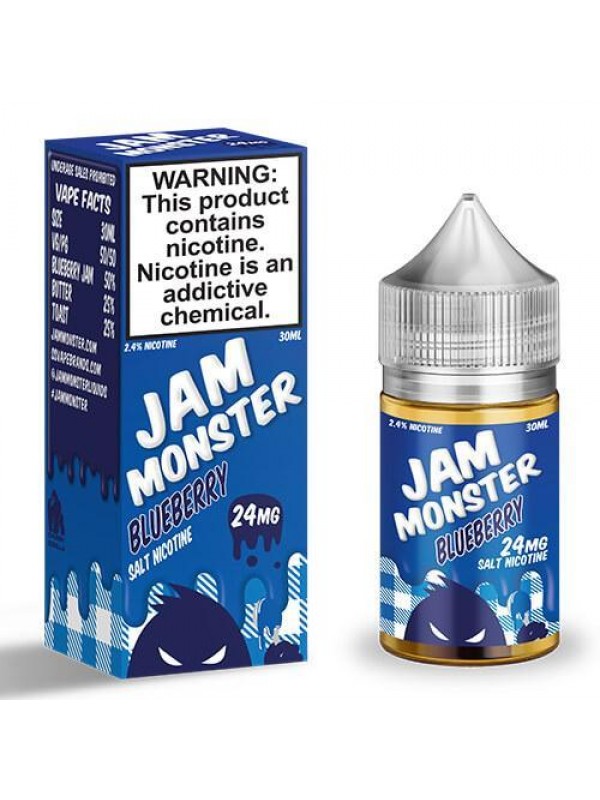 Blueberry by Jam Monster Salt 30ml