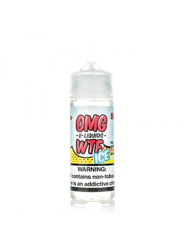 WTF Strawberry Sour Belts Ice by OMG E-liquids 120...