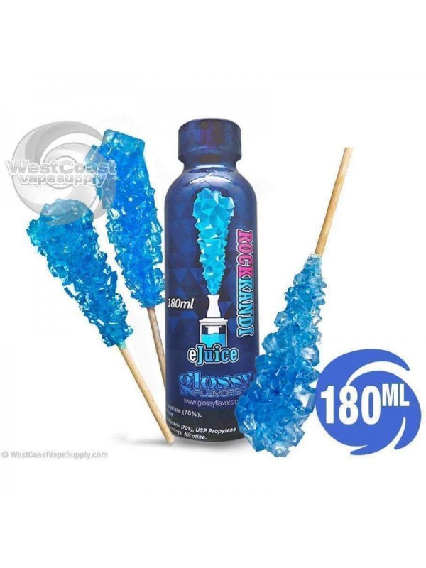 Blue Raspberry Rock Kandi by Glossy Flavors 180ml