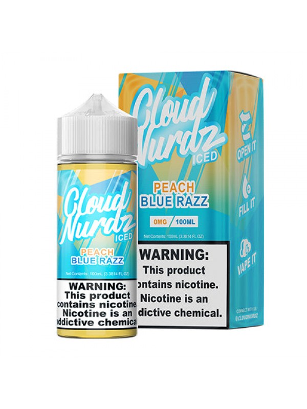 Peach Blue Razz Iced by Cloud NURDZ 100ml