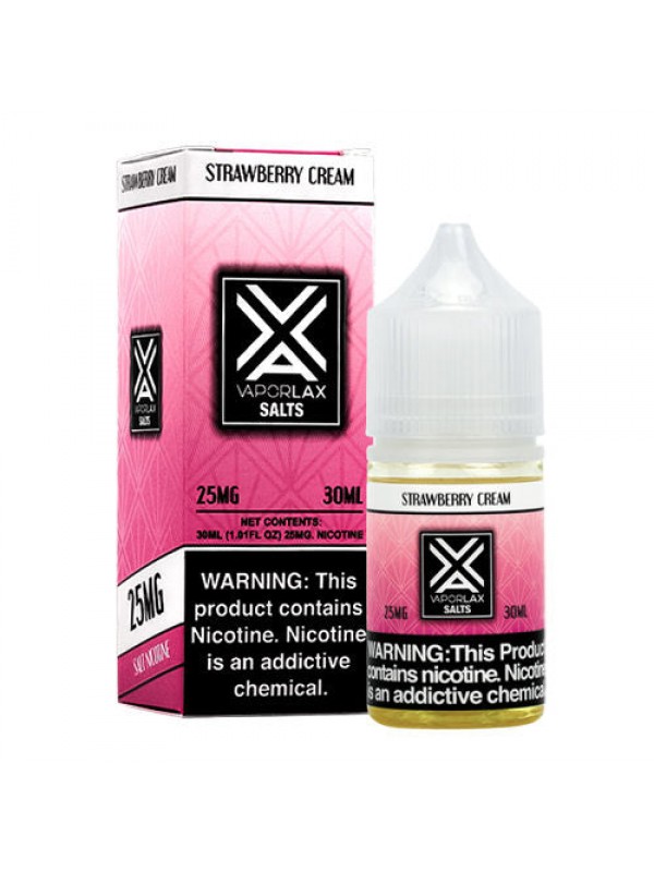 Strawberry Cream by VaporLax Salts 30mL