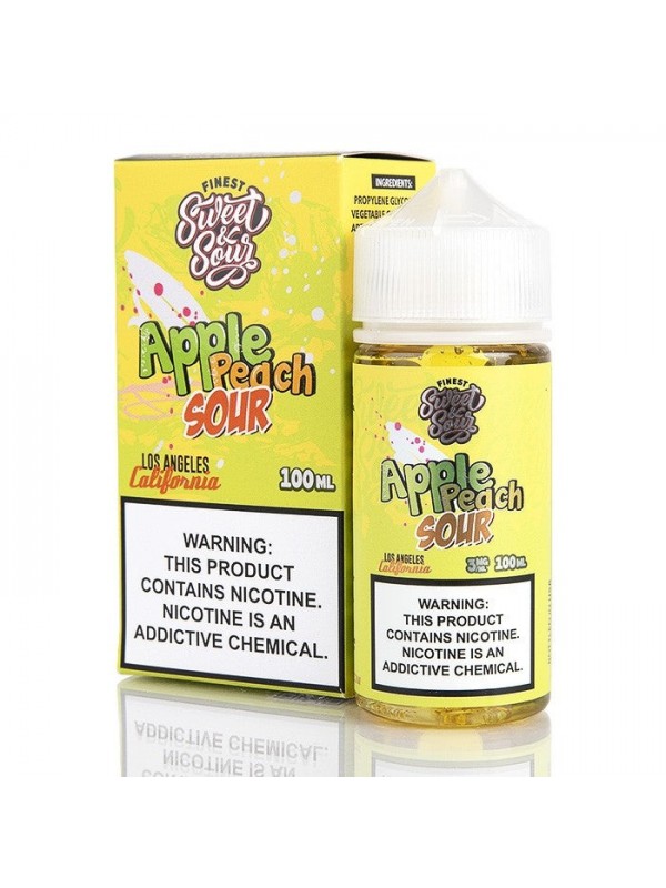 Apple Peach Sour Rings By Candy Shop 100ml