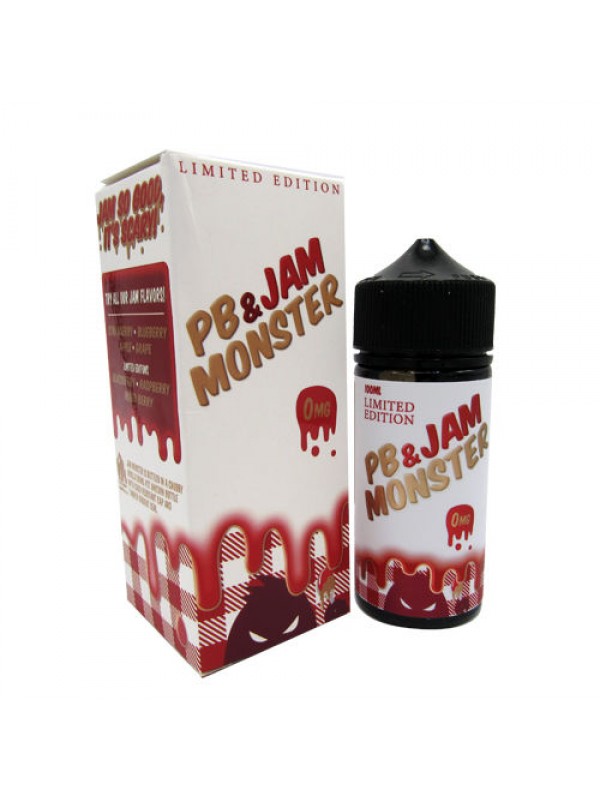 Strawberry PB and Jam by Jam Monster 100ml