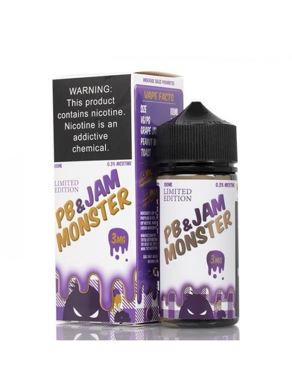 Jam Monster PB and Jam 100ml