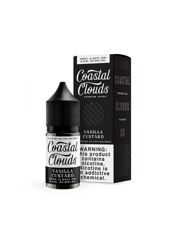 Vanilla Custard Salt by Coastal Clouds 30ml