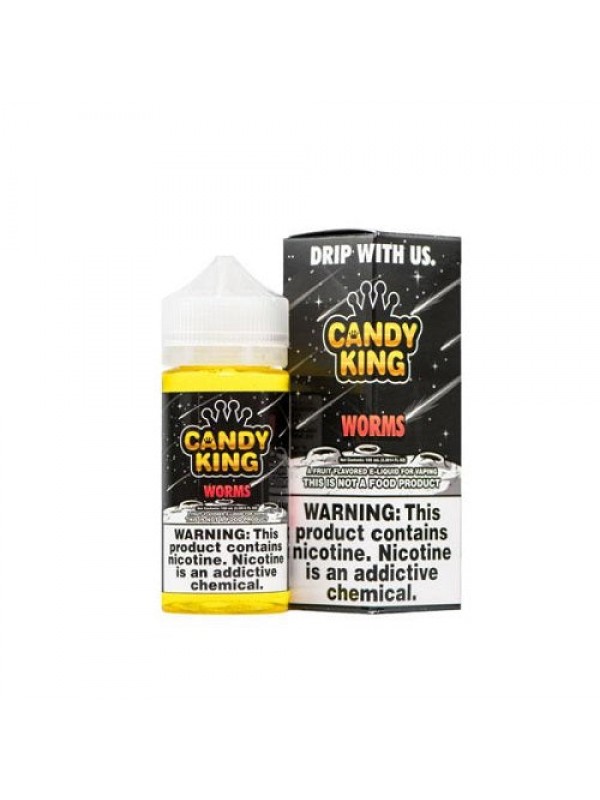 Sour Worms by Candy King 100ml