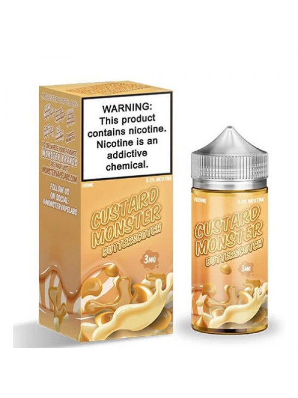 Custard Monster Butterscotch by Jam Monster 100ml