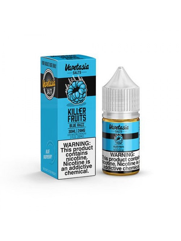 Killer Fruits Blue Razz by Vapetasia Salts 30ml