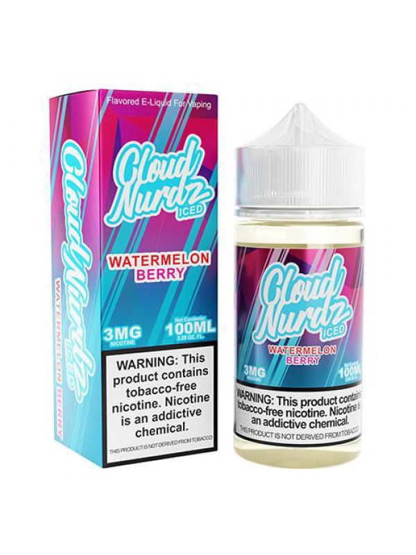 Watermelon Berry Iced by Cloud Nurdz 100ml