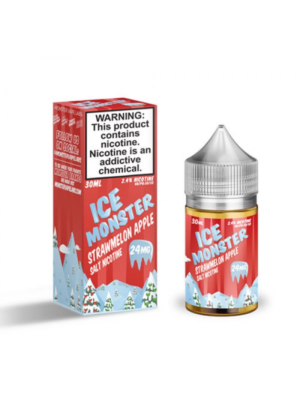 Strawmelon Apple Salt by Ice Monster 30ml