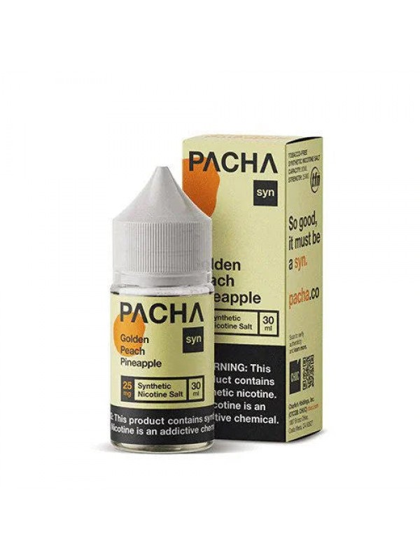 Golden Peach Pineapple by Pachamama Salts 30ml