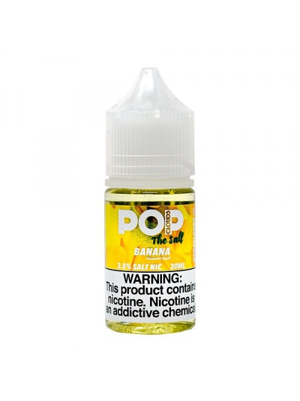 Banana by The Pop Clouds Salt Vape Juice 30ml