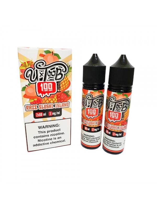 Razz Slushi Island by U TooB 100 Ejuice 120ml