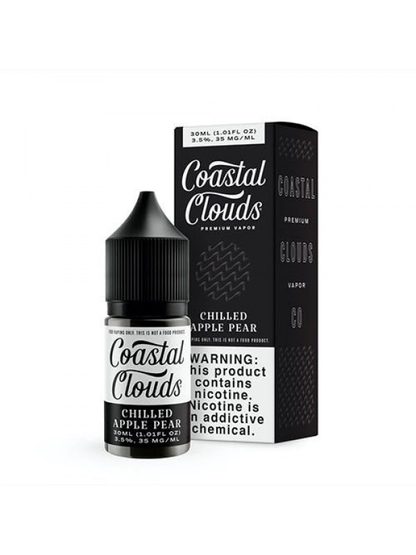 Chilled Apple Pear Salt by Coastal Clouds 30ml