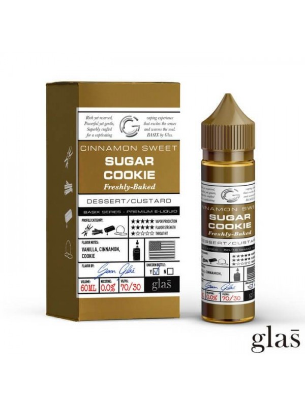 Sugar Cookie by GLAS Basix Eliquid 60ml