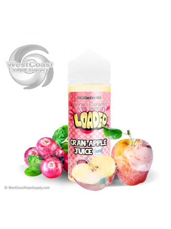 Cran Apple Juice Iced Ejuice by Loaded Eliquid 120ml