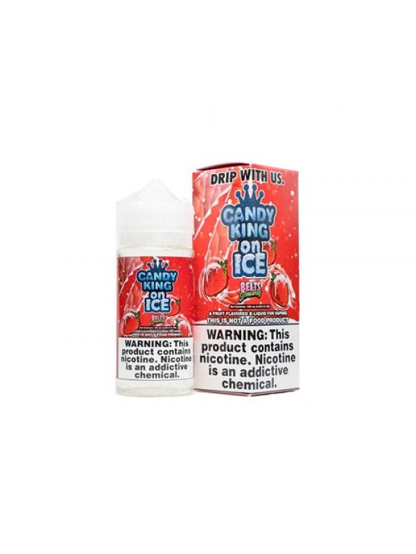 Belts Strawberry On Ice by Candy King 100ml