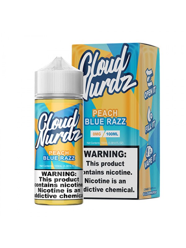 Peach Blue Razz by Cloud NURDZ 100ml