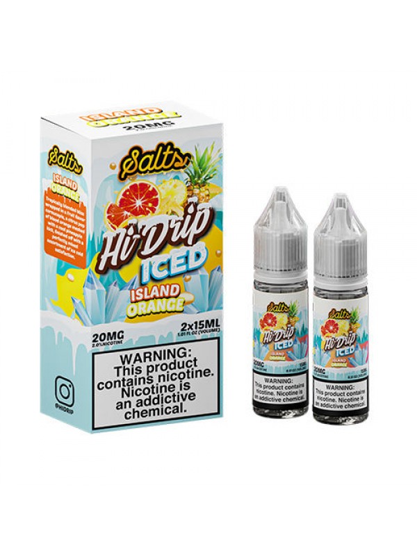 Island Orange Iced by Hi-Drip Salts 30ml