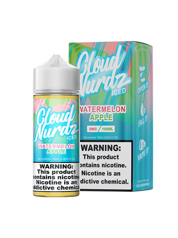 Watermelon Apple Iced by Cloud NURDZ 100ml