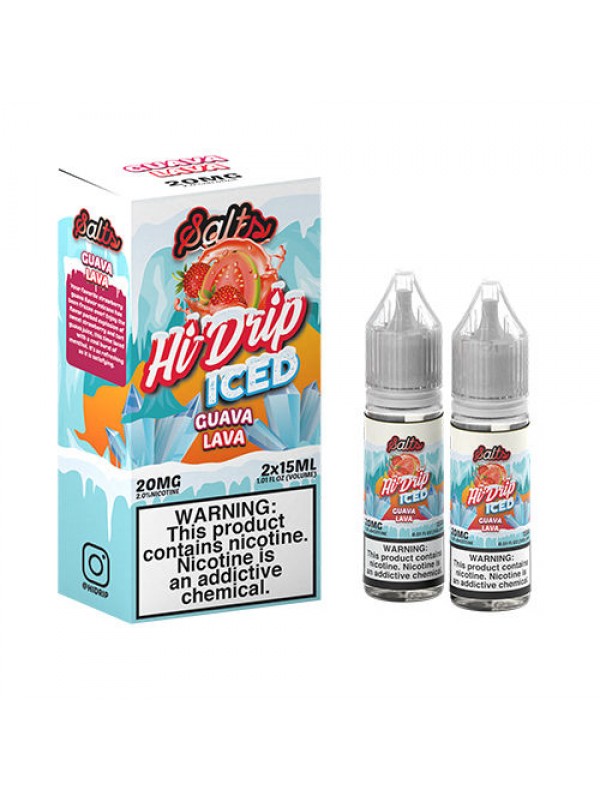 Guava Lava Iced by Hi-Drip Salts 30ml