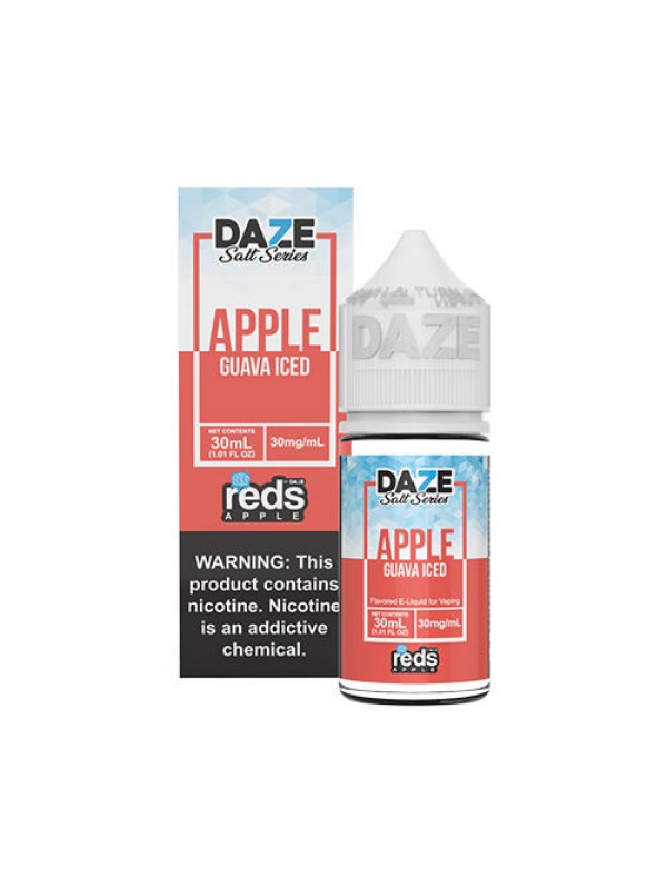 Reds Apple Guava Iced by 7 Daze Salt Series 30ml