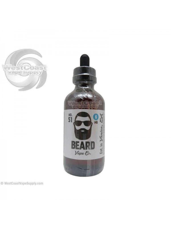 Beard No. 51 Ejuice by Beard Vape Co 120ml