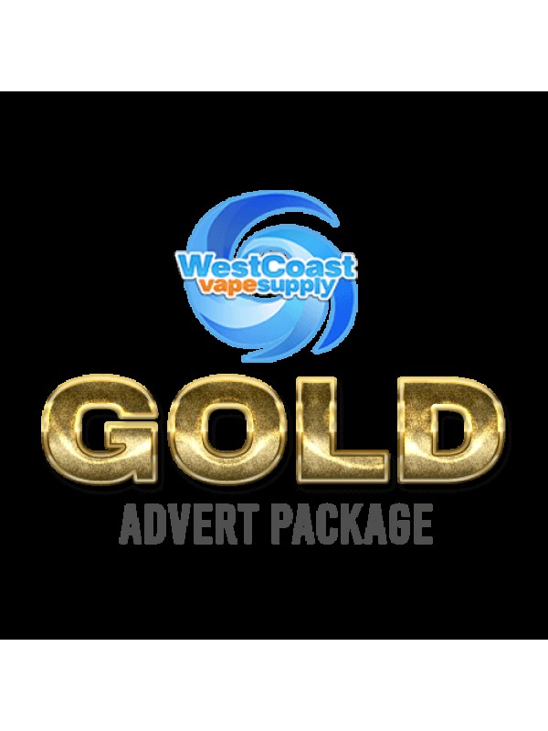 Vape Banner Advertising Gold Package