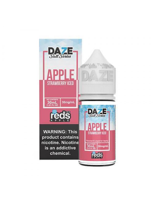 Reds Apple Strawberry Iced by 7 Daze Salt Series 3...