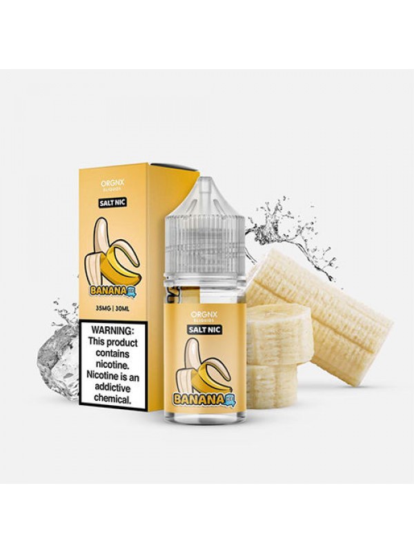 Banana Ice Salt by ORGNX Eliquids 30ml