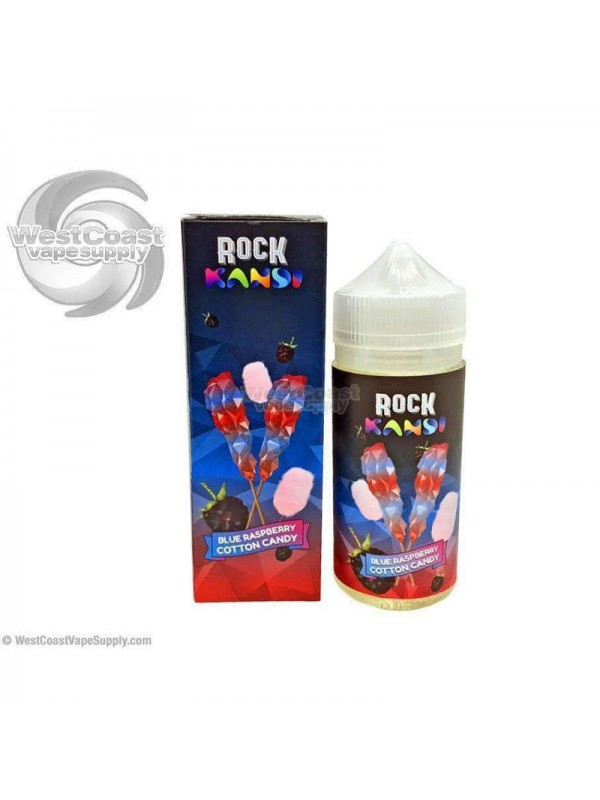 Blue Raspberry Cotton Candy by Rock Kandi 100ml