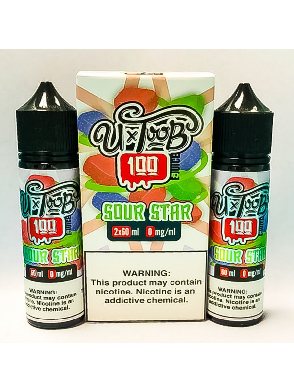 Sour Star by U TooB 100 Ejuice 120ml