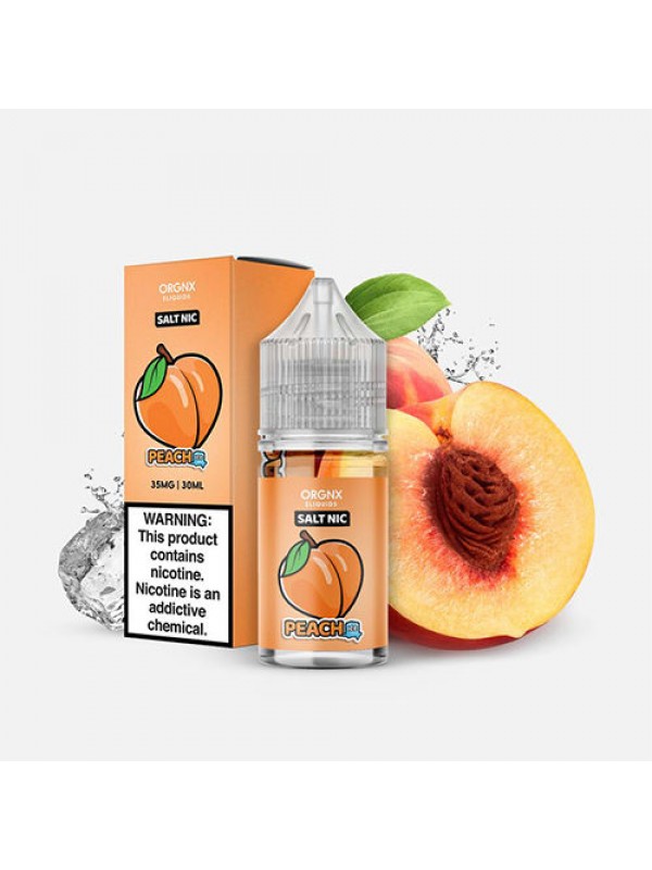 Peach Ice Salt by ORGNX Eliquids 30ml