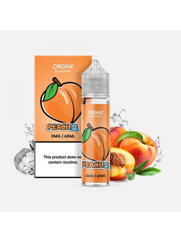 Peach Ice by ORGNX Eliquids 60ml