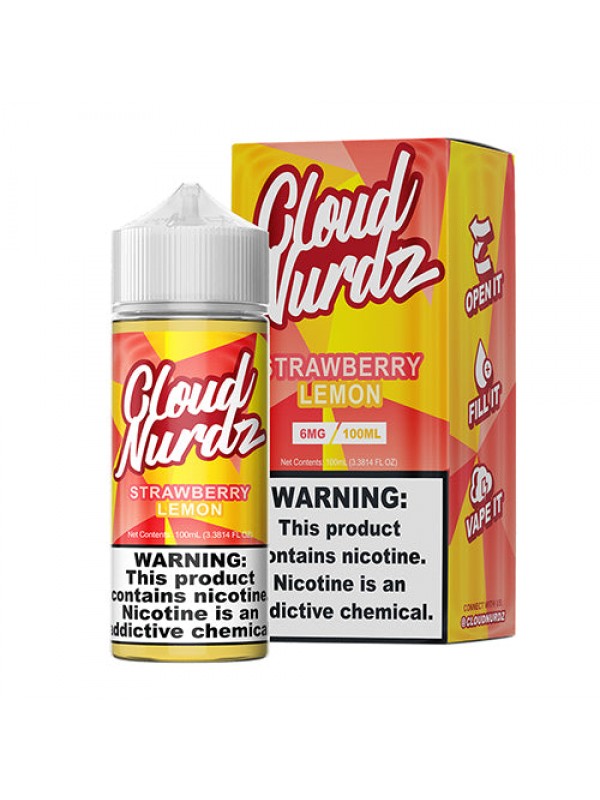 Strawberry Lemon by Cloud NURDZ Eliquid 100ml