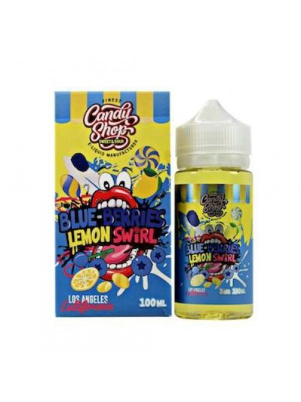 Blue-Berries Lemon Swirl By Candy Shop 100ml