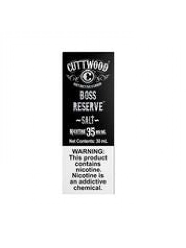 Boss Reserve Salt by Cuttwood 30ml