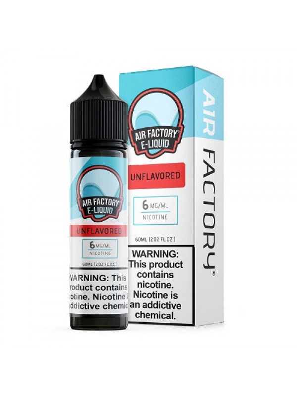 Unflavored Ejuice by Air Factory 60ml