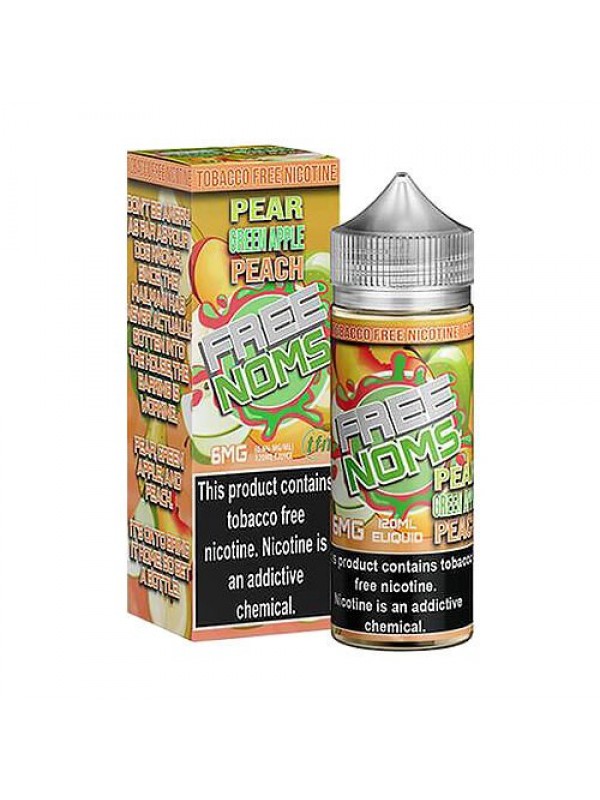 Pear Green Apple Peach by Free Noms 120ML