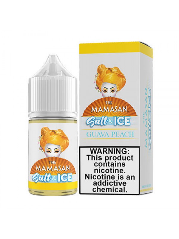 Guava Peach Ice by The Mamasan Salt 30ml