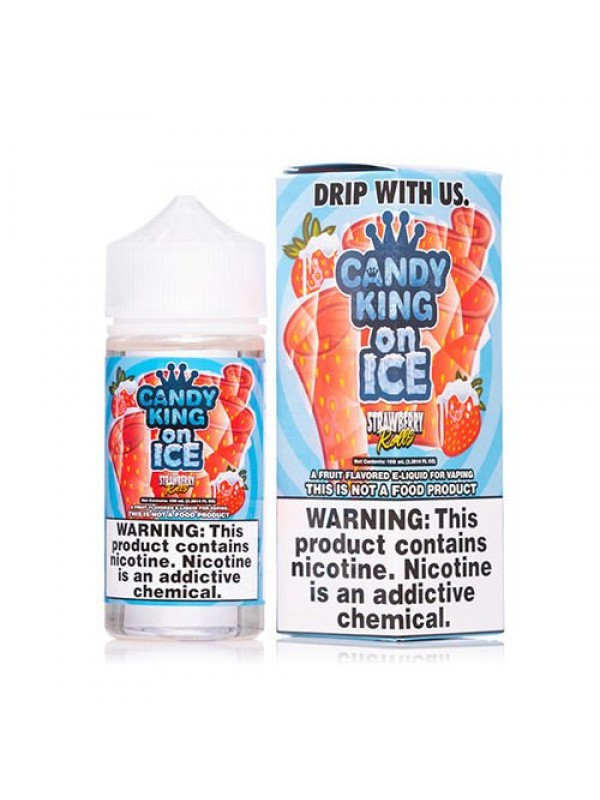 Strawberry Rolls on Ice by Candy King 100ml