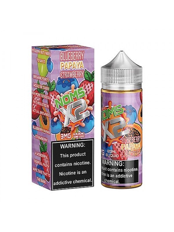 Blueberry Papaya Strawberry by Noms X2 120ML