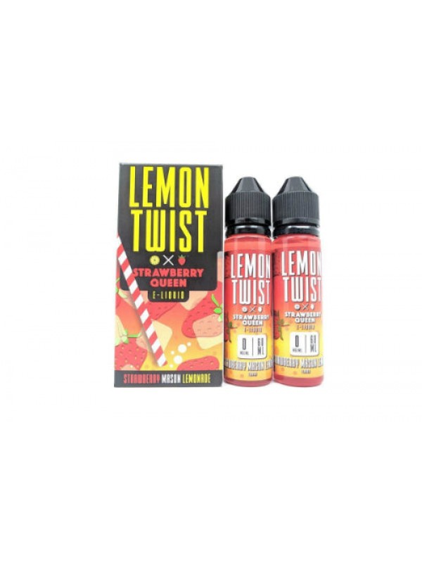 Crimson No. 1 (Strawberry Crush Lemonade) by Lemon Twist E-liquids 120ml