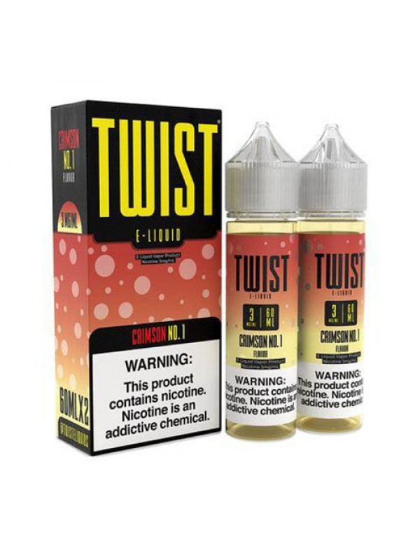 Crimson No. 1 (Strawberry Crush Lemonade) by Lemon Twist E-liquids 120ml